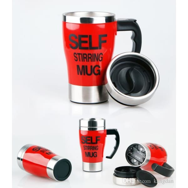 Tasse de mélange Café automatique 350mL - Rouge Tasse de mélange Café automatique 350mL - Rouge
